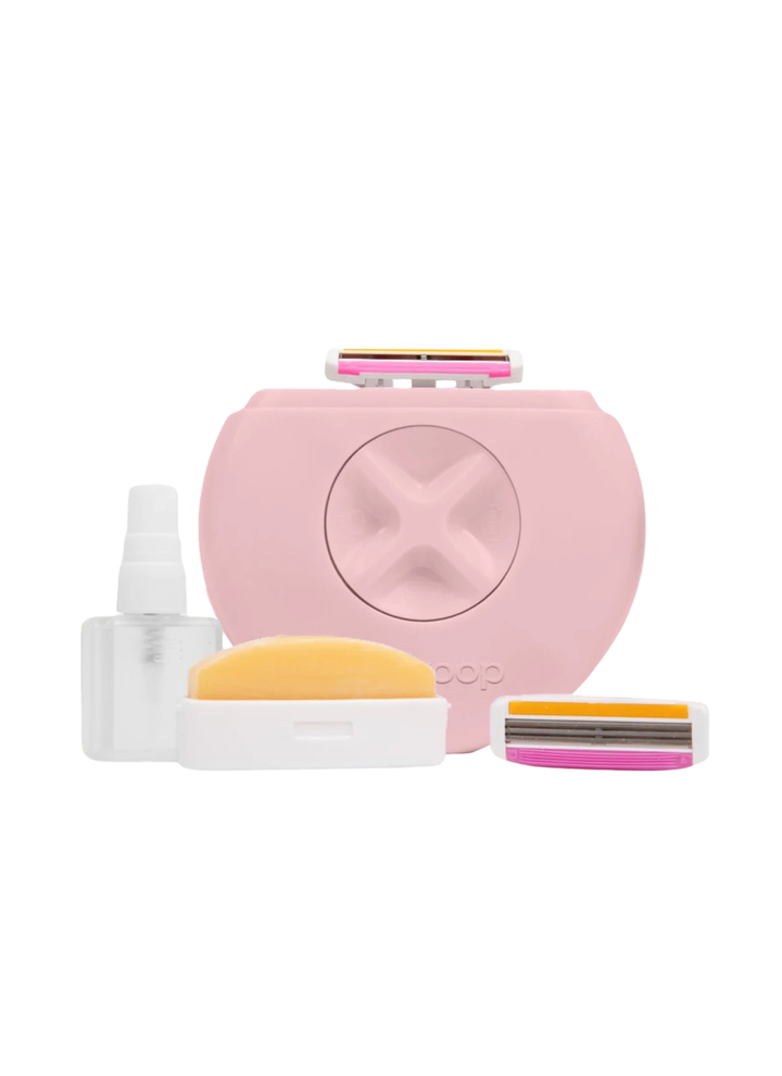 Travel Razor for Women, Portable Mini Shaver, Dusty Pink