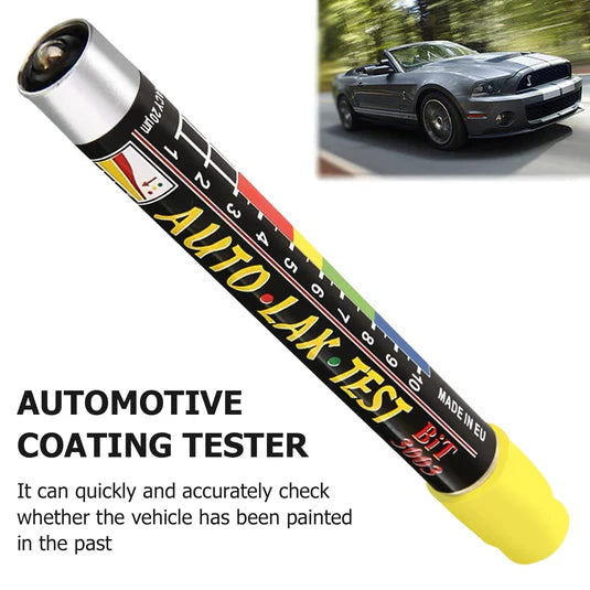 Auto Car Paint Thickness Tester Pen – Portable Magnetic Paint Coating ...