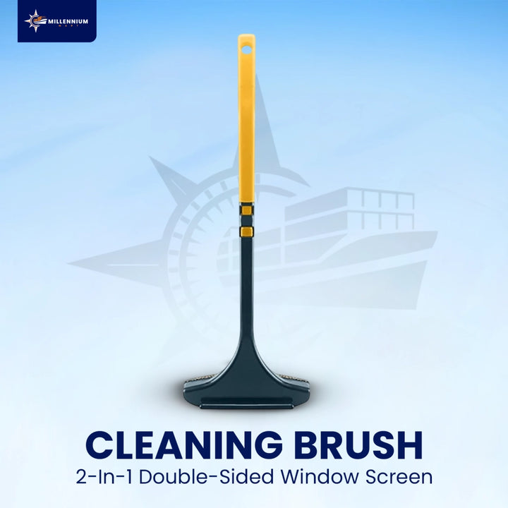 2-In-1 Double-Sided Window Screen Cleaning Brush