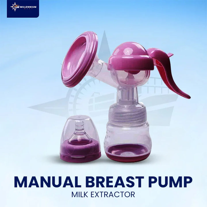 Double Power Manual Breast Pump – Portable BPA