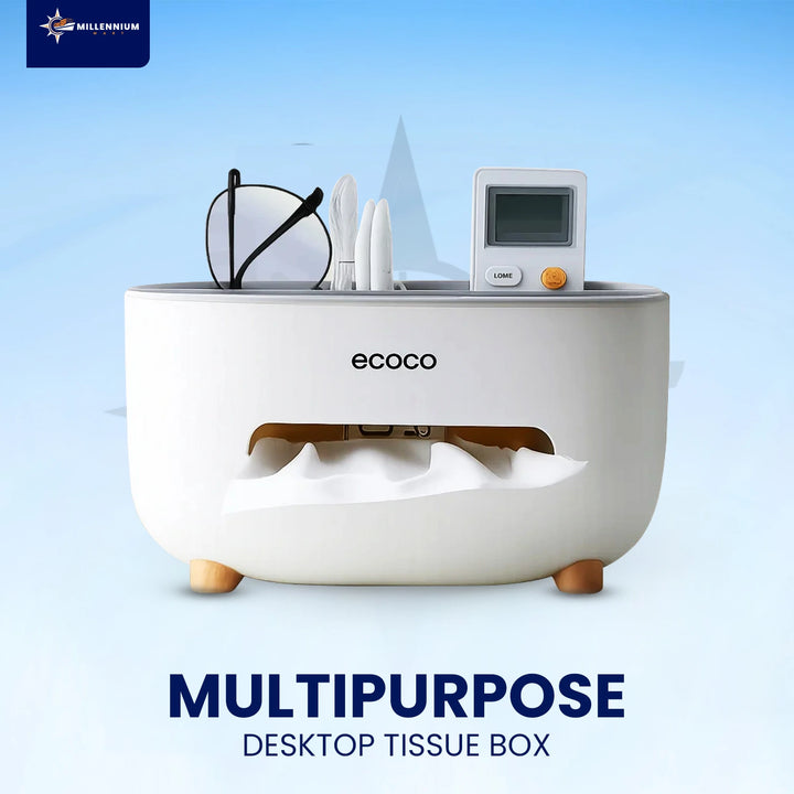 3-in-1 Multifunctional Tissue Box & Phone Holder