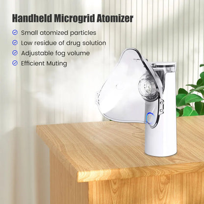 FREE HOME DELIVERY - Portable Mesh Nebulizer FDA Approved