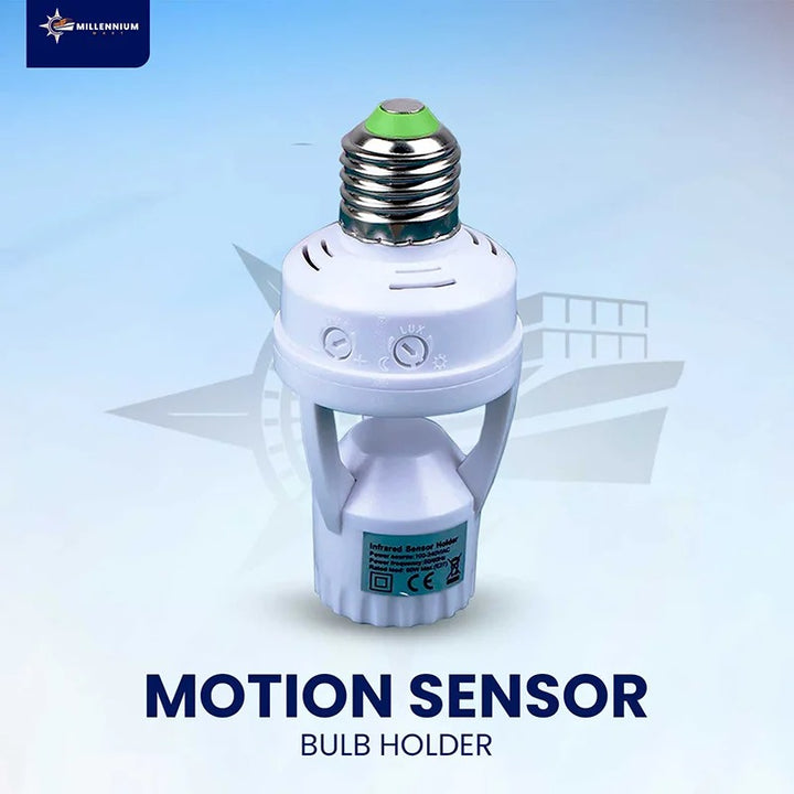 Motion Sensor Bulb E27 – Automatic Smart PIR Sensor Light Holder
