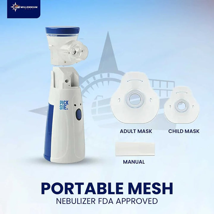 Portable Ultrasonic Mesh Nebulizer For Adult and Children | Free Delivery