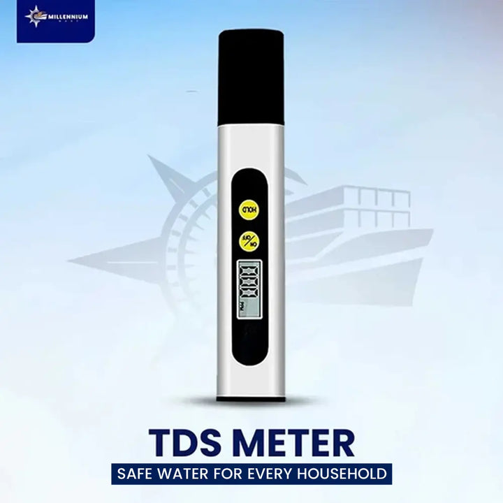Millennium Mart digital TDS meter for testing water quality and safety at home