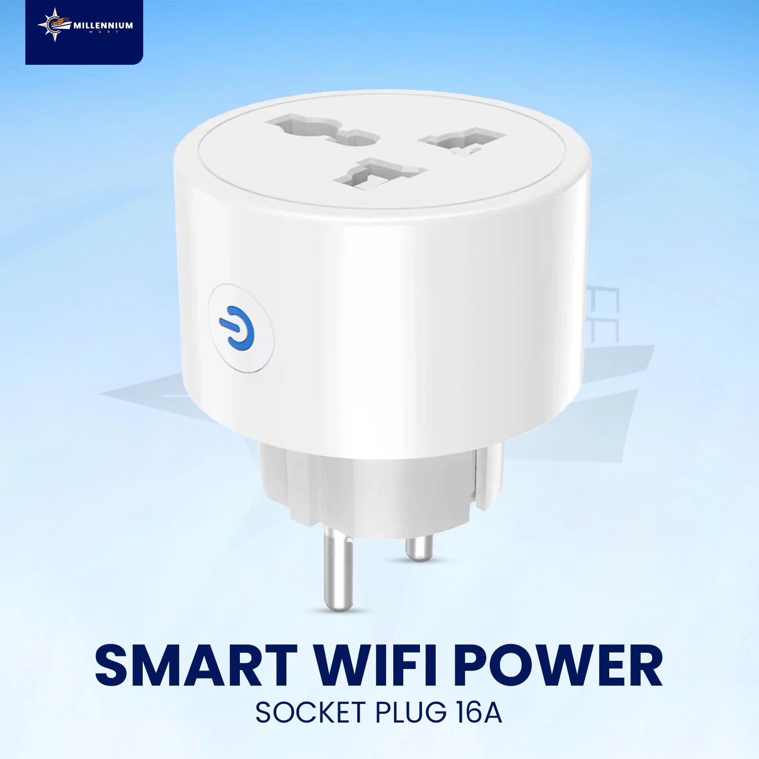 16A Smart WiFi Power Plug with Energy Monitoring – Tuya & Smart Life C ...